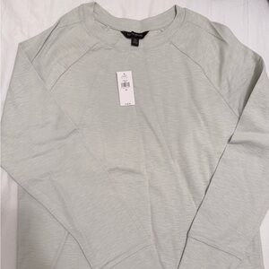 Banana Republic Light Sage Crewneck Top